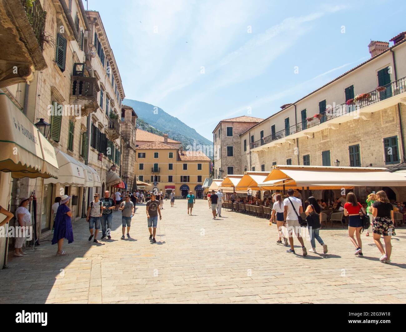 Kator Котор Kotor est une ville côtière du Monténégro. Golfe de Kotor. Photo Phil Wilkinson / Alay Banque D'Images