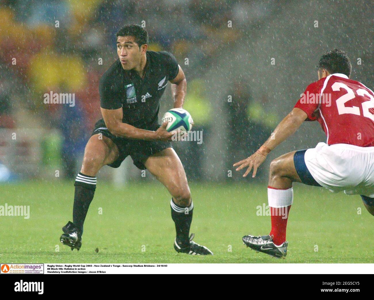 Rugby Union coupe du monde de Rugby 2003 NouvelleZélande v Tonga