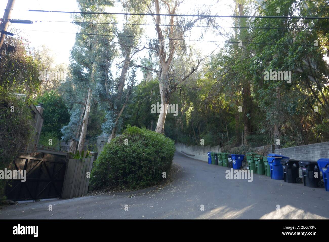 Los Angeles, Californie, États-Unis 17 février 2021 UNE vue générale de la chanteuse d'ambiance Cass Elliot, le musicien Ringo Starr, l'acteur Dan Akroyd et l'ancienne maison de l'actrice Donna Dixon le 17 février 2021 à Los Angeles, Californie, États-Unis. Photo par Barry King/Alay stock photo Banque D'Images
