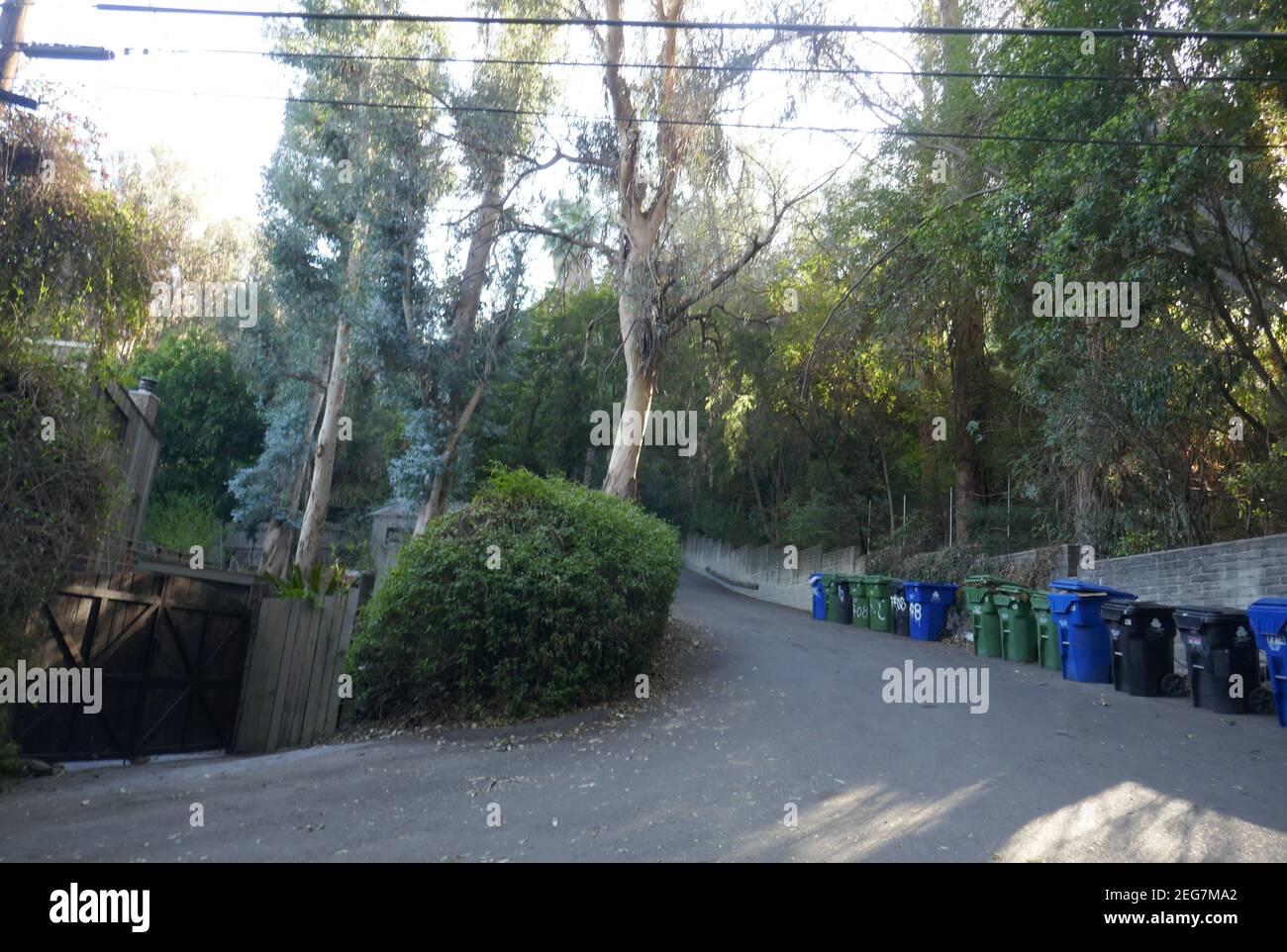 Los Angeles, Californie, États-Unis 17 février 2021 UNE vue générale de la chanteuse d'ambiance Cass Elliot, le musicien Ringo Starr, l'acteur Dan Akroyd et l'ancienne maison de l'actrice Donna Dixon le 17 février 2021 à Los Angeles, Californie, États-Unis. Photo par Barry King/Alay stock photo Banque D'Images