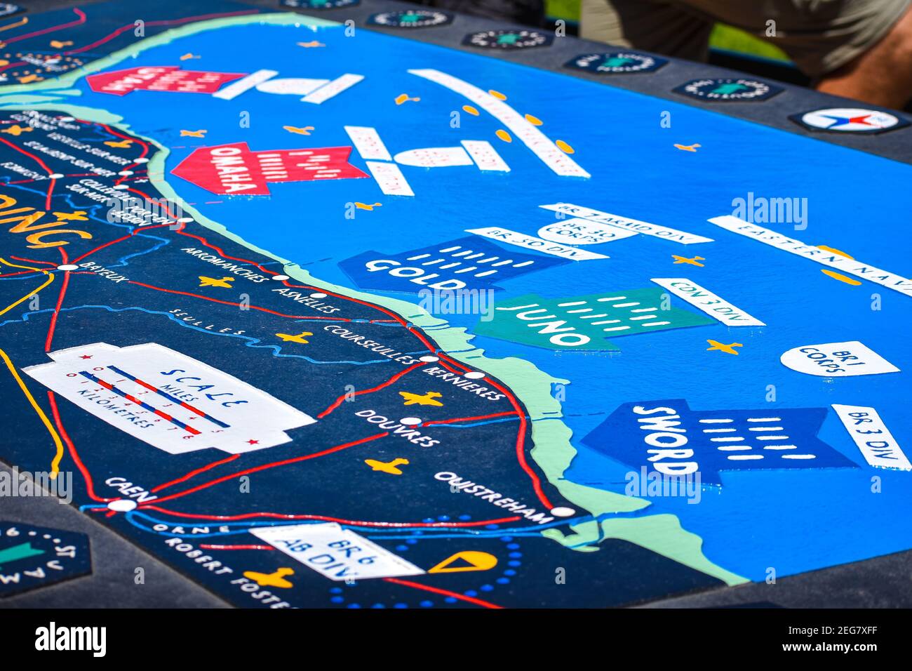 Normandie France 5 Juillet 17 Plaque Commemorative Avec Carte Des Plages Du Debarquement Dans Le Cimetiere Americain De La Bataille Du Debarquement De Normandie Photo Stock Alamy Normandie France 5 Juillet 17 Plaque Commemorative Avec Carte Des Plages Du Debarquement Dans Le Cimetiere Americain De La Bataille Du Debarquement De Normandie Photo Stock Alamy