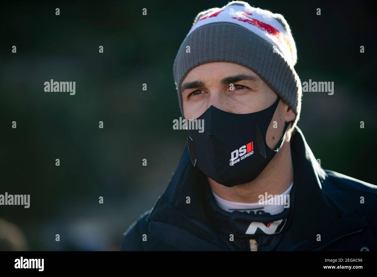 SORDO Dani (ESP), HYUNDAI I20 coupé WRC, portrait lors du Championnat du monde de voitures de rallye WRC 2021, Monte Carlo Rally du 20 au 24 janvier 2021 à Monaco - photo Grégory Lenormand / DPPI Banque D'Images