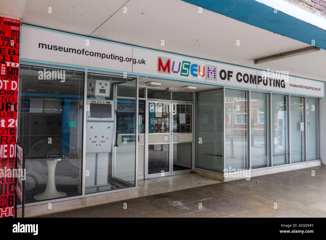Le musée de l'informatique, dédié à l'histoire de l'informatique, à Swindon, Wiltshire, Royaume-Uni. Banque D'Images