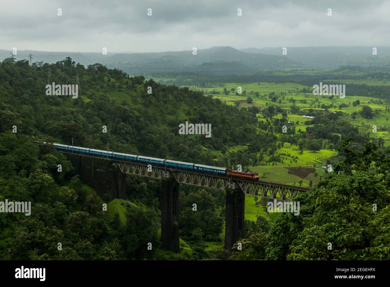 Vues diverses de Igatpuri, Maharashtra Banque D'Images