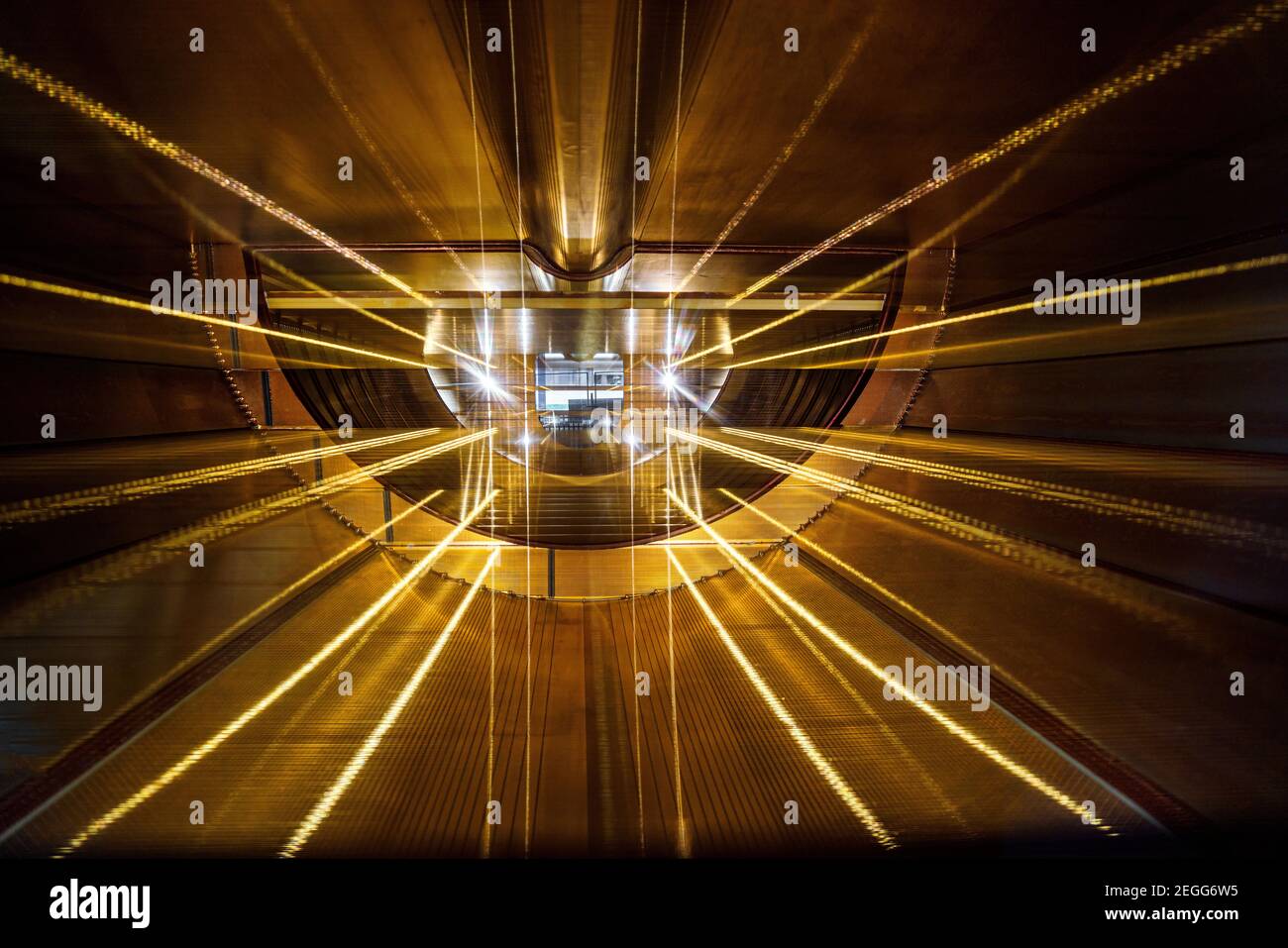 CERN - Organisation européenne pour la recherche nucléaire - salon du microcosme - Grand collisionneur de hadrons (LHC) - Genève, Suisse Banque D'Images