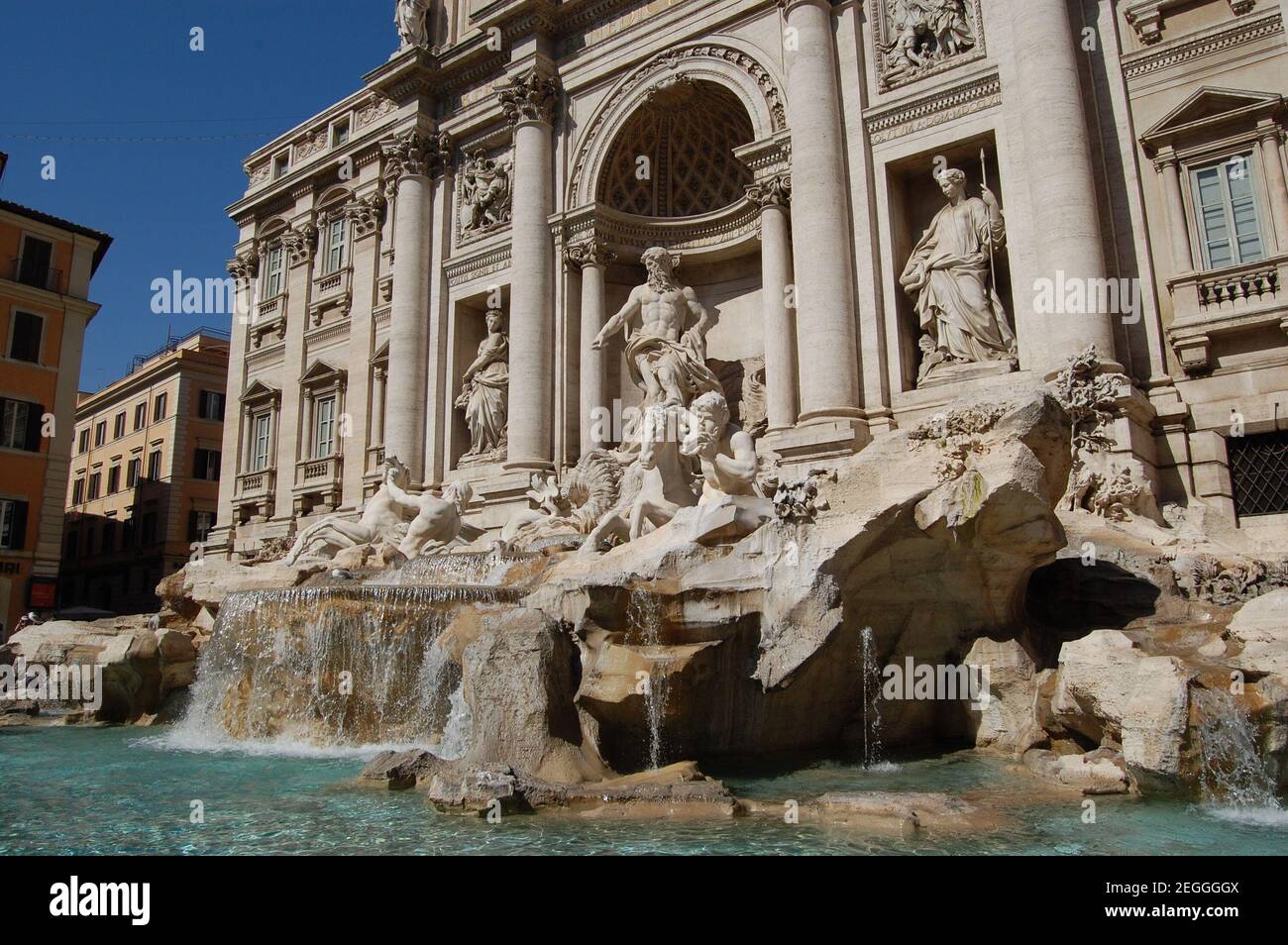 Fontaine de Trevi Banque D'Images