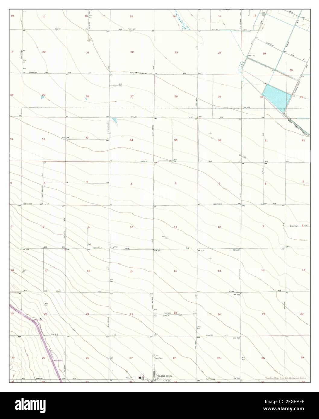 Cantua creek Banque de photographies et d’images à haute résolution Alamy