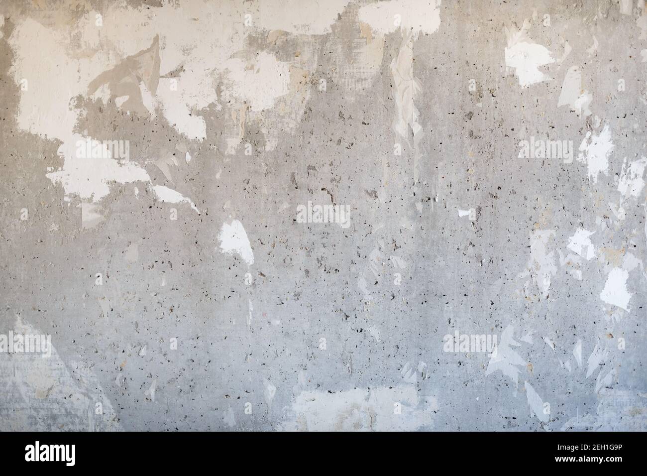 Texture du mur en béton. Vieux ciment et fond de mastic. Banque D'Images