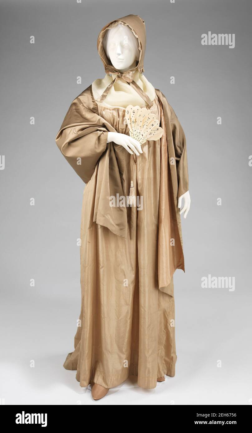 Ensemble de mariage, américain, 1808. Banque D'Images