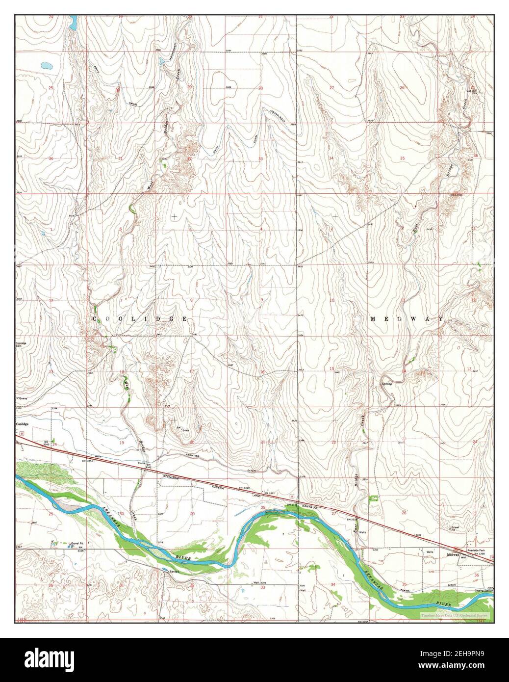 Carte du kansas tribune Banque de photographies et d’images à haute