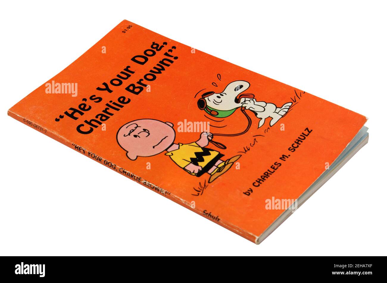 Il est ton chien, Charlie Brown de Charles M. Schulz Banque D'Images