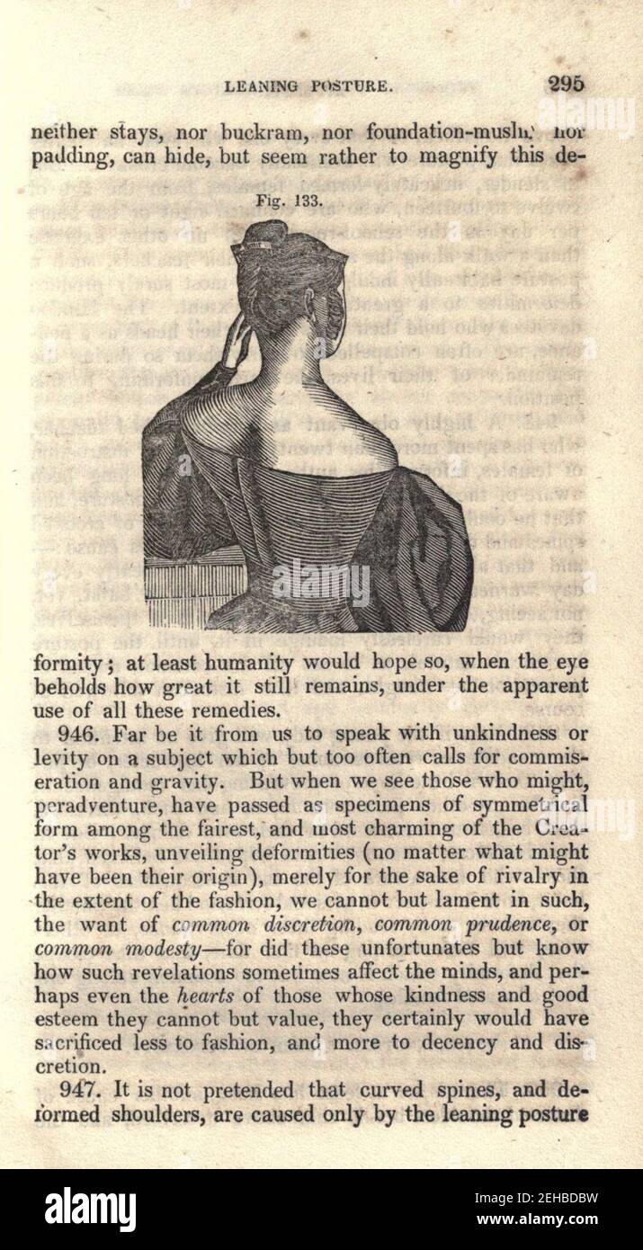 Contours de la physiologie, à la fois comparative et humaine (page 295) Banque D'Images