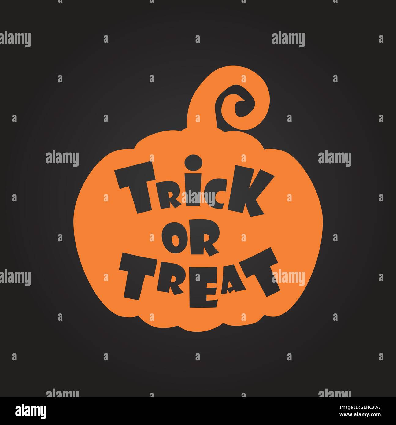 Trick or Treat arrière-plan halloween. Modèle vectoriel Illustration de Vecteur