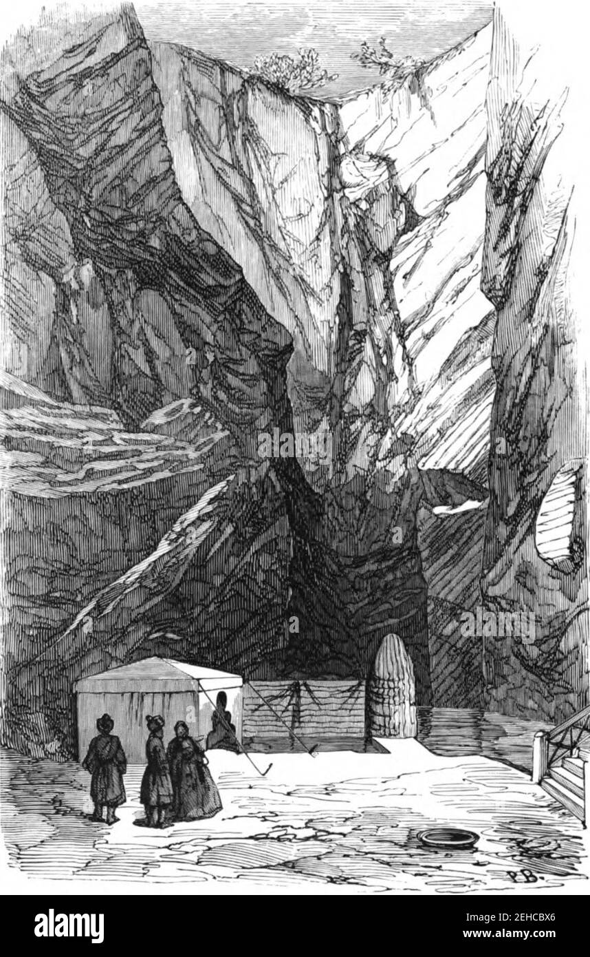 P. B. Le proval a Piatigorsk (Typ. J. Claye). (Fussart). Floriant Gille. Lettres sur le Caucase et la Crimée. 1859. Banque D'Images