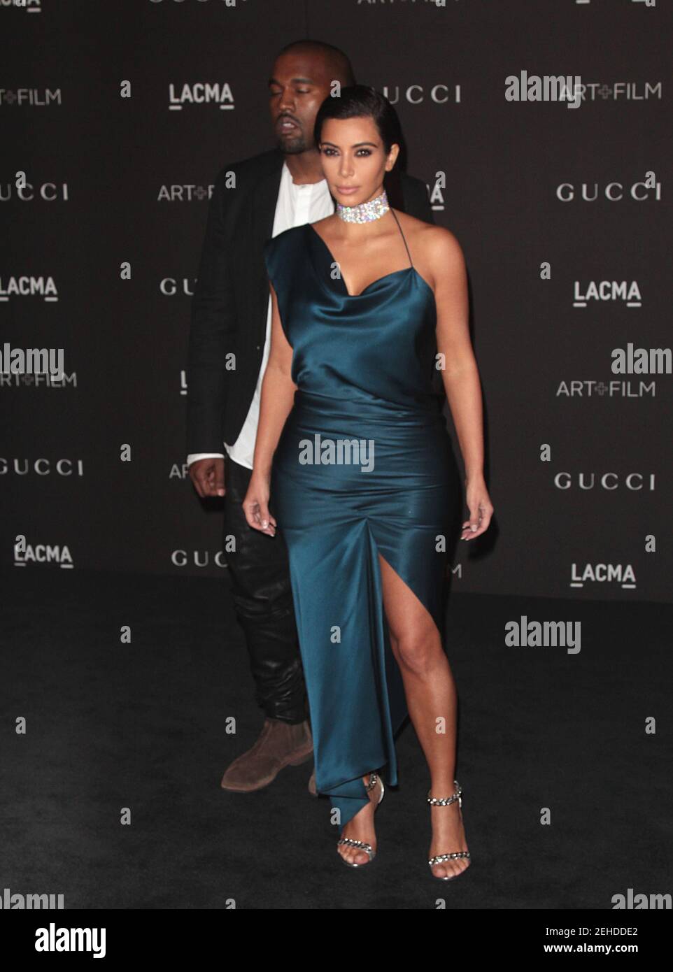 Los Angeles, États-Unis. 1er novembre 2014. Kim Kardashian, Kanye West assiste au Gala DU FILM D'art LAMCA tenu au LACMA à Los Angeles, CA, le 1er novembre 2014. (Photo par Adam Orchon/Sipa USA) crédit: SIPA USA/Alay Live News Banque D'Images