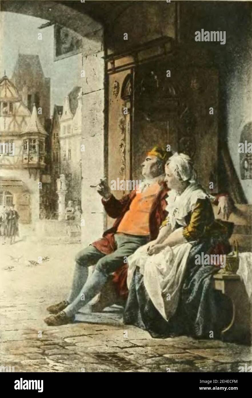 Page 010 (les œuvres de J. W. von Goethe, volume 10). Banque D'Images