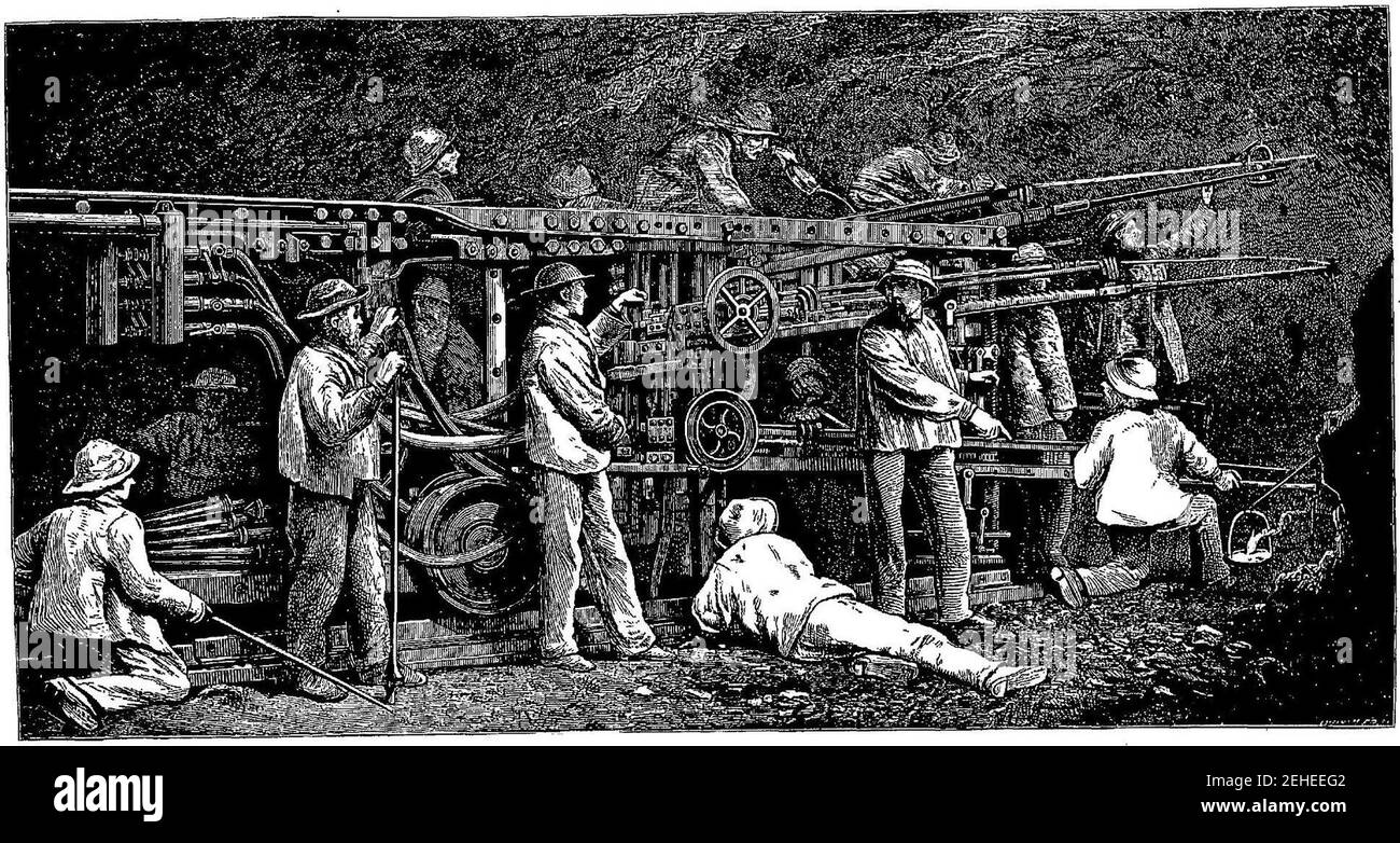 Page 067 - Escalades dans les Alpes - Whymper. Banque D'Images