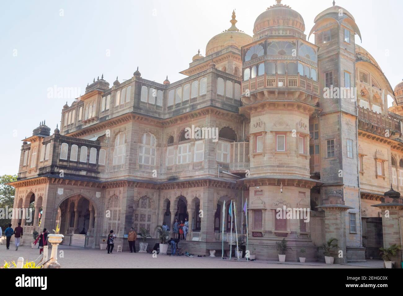 Vijay Vilas Palace près de Mandvi Banque D'Images