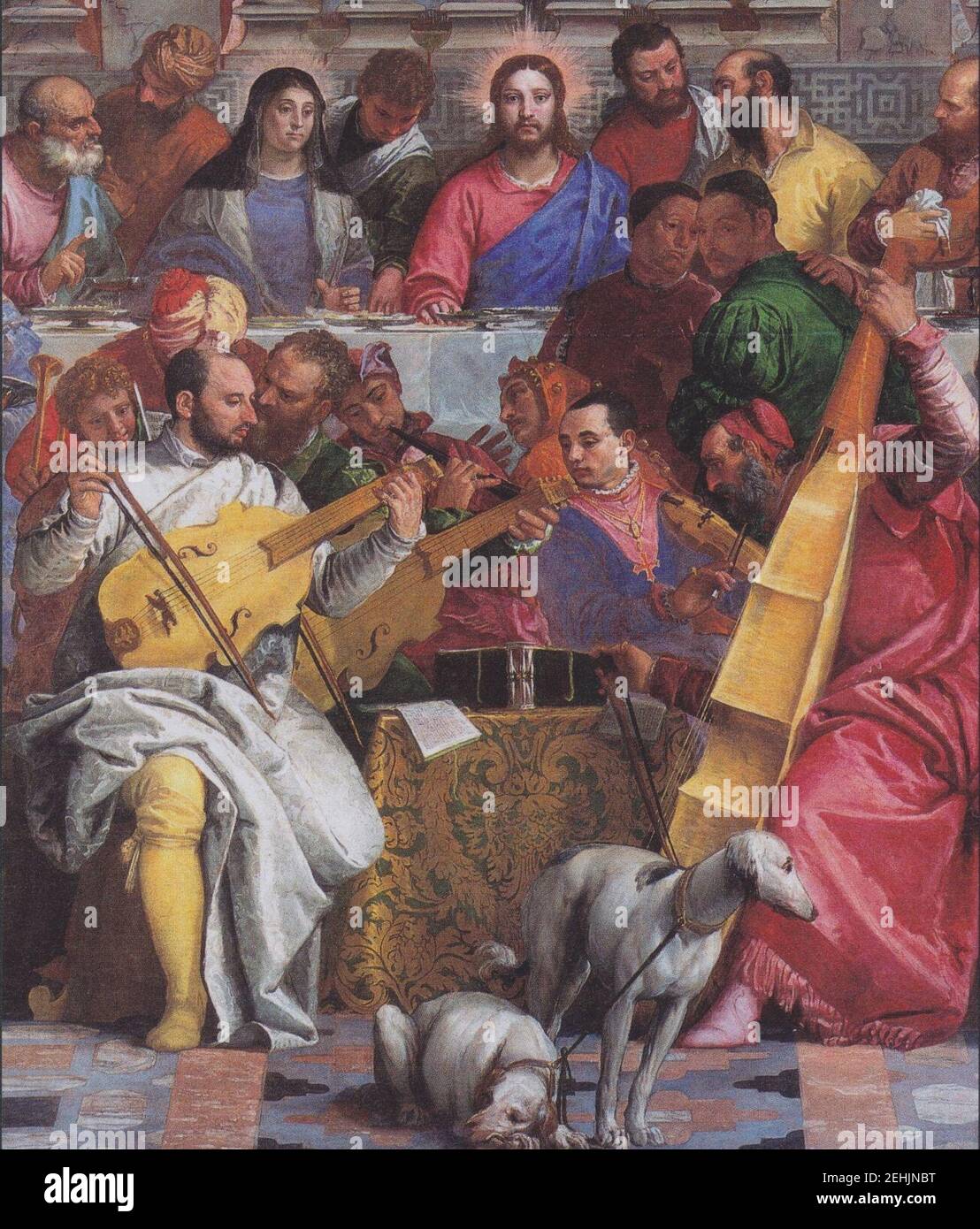 Paolo Veronese - Die Hochzeit zu Kana - ca1570. Banque D'Images