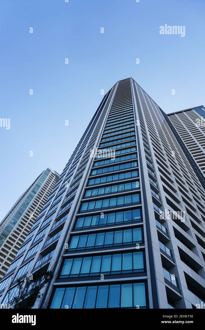 Tokyo Real Estate Building Appartement ville Japon stock photo stock Images photos Banque D'Images