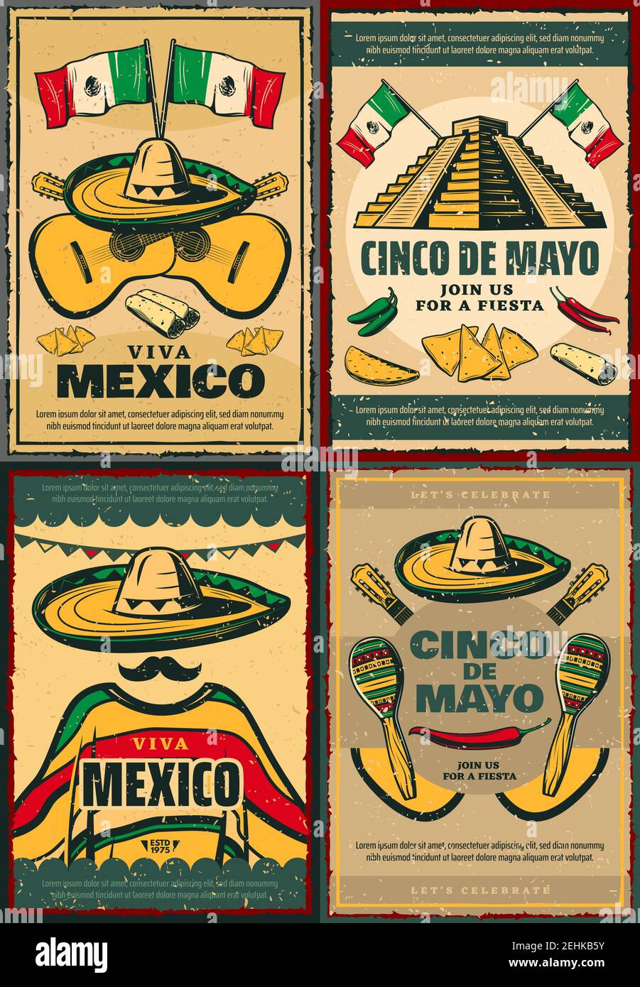 Drapeau Mexicain Avec Cinco De Mayo Image stock - Image du blanc, vacances: 179350939