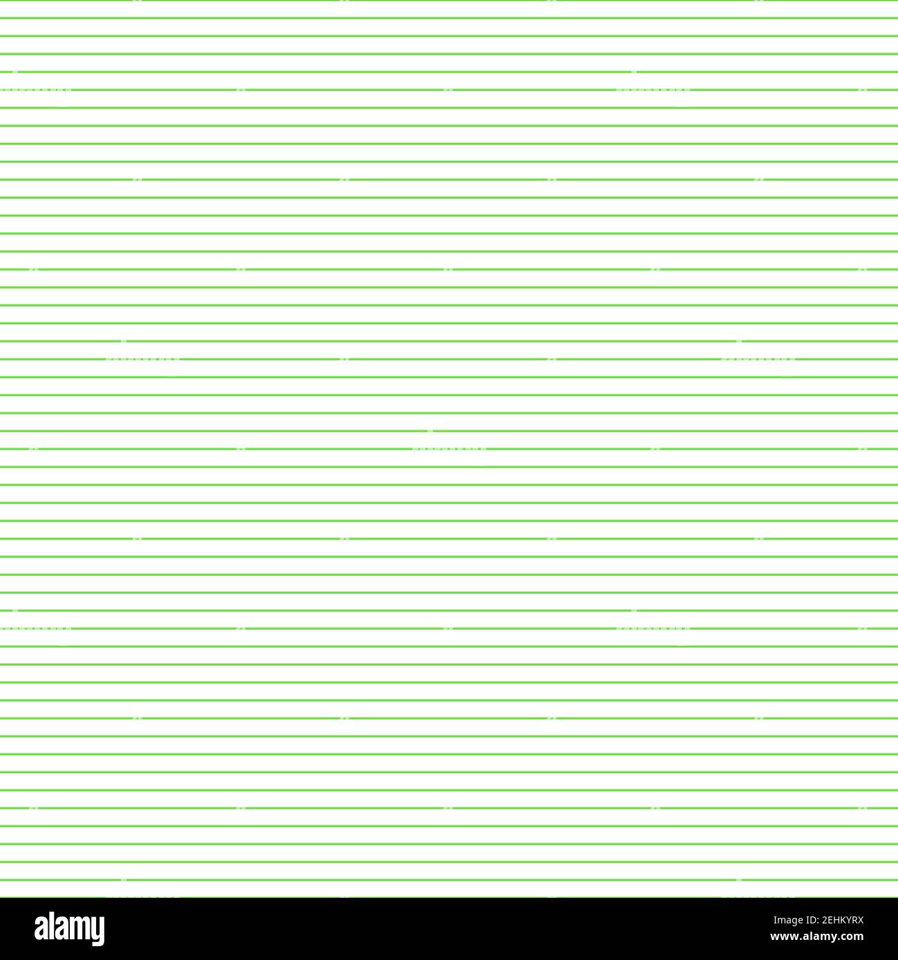 Papier quadrillé. Arrière-plan abstrait rayé avec lignes horizontales de couleur. Motif géométrique sans couture pour l'école, le papier peint, les textures et le bloc-notes. Papier ligné Illustration de Vecteur