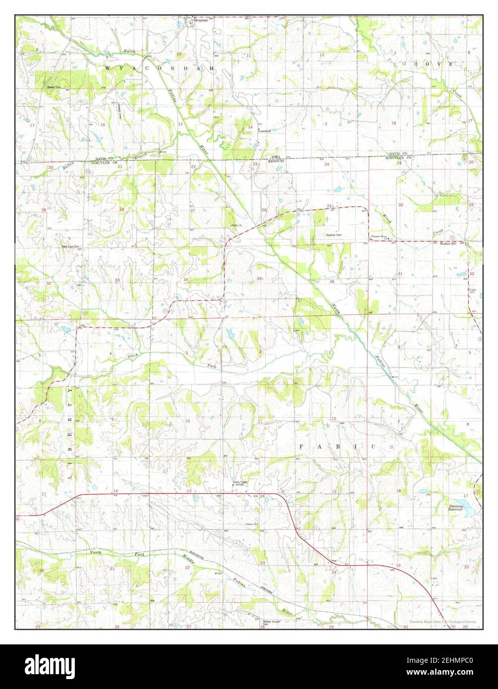 Mappa della collina del bunker Banque de photographies et d’images à