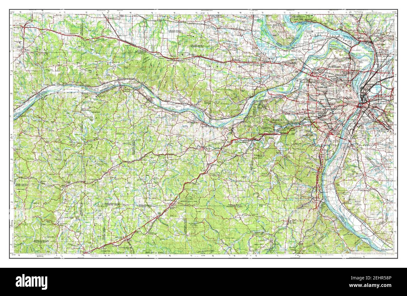 St Louis Missouri Carte 1963 1 Etats Unis D Amerique Par Timeless Maps Donnees U S Geological Survey Photo Stock Alamy St Louis Missouri Carte 1963 1 Etats Unis D Amerique Par Timeless Maps Donnees U S Geological Survey Photo Stock Alamy