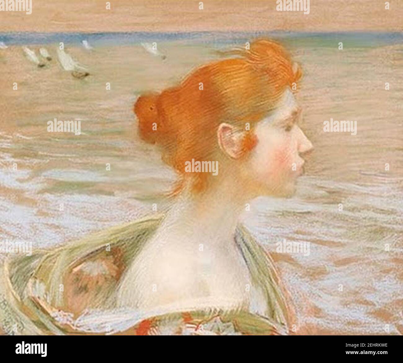 Paul Albert Besnard-Redhead. Banque D'Images