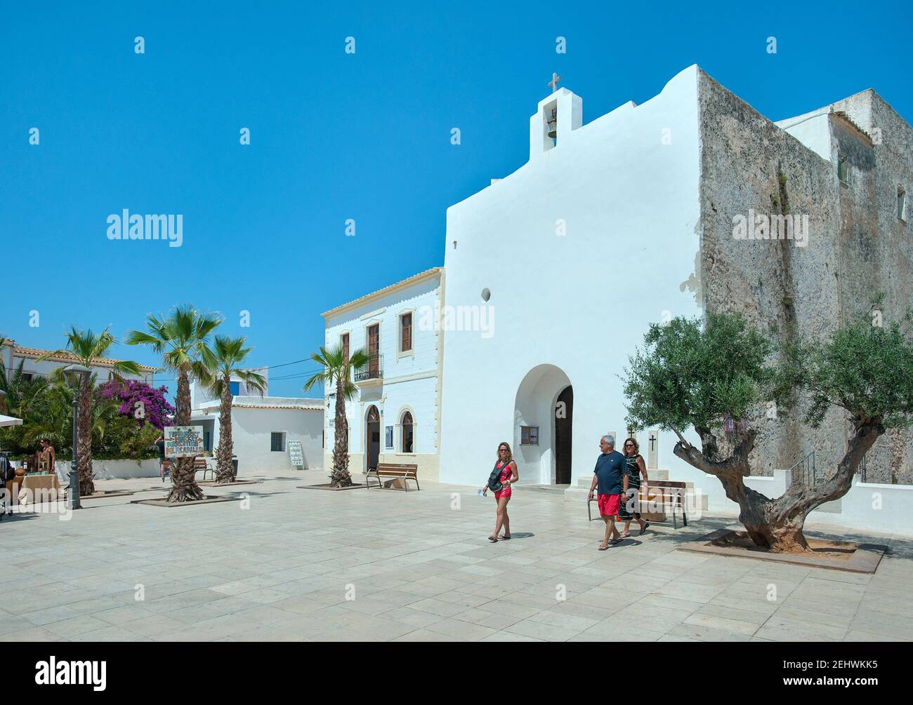 Sant Francesc, Formentera, Baléares, Espagne Banque D'Images