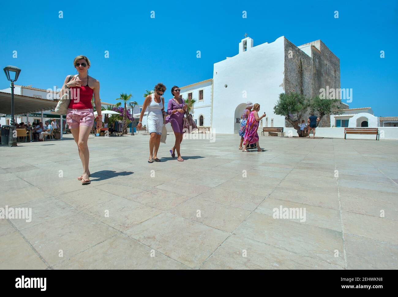 Sant Francesc, Formentera, Baléares, Espagne Banque D'Images