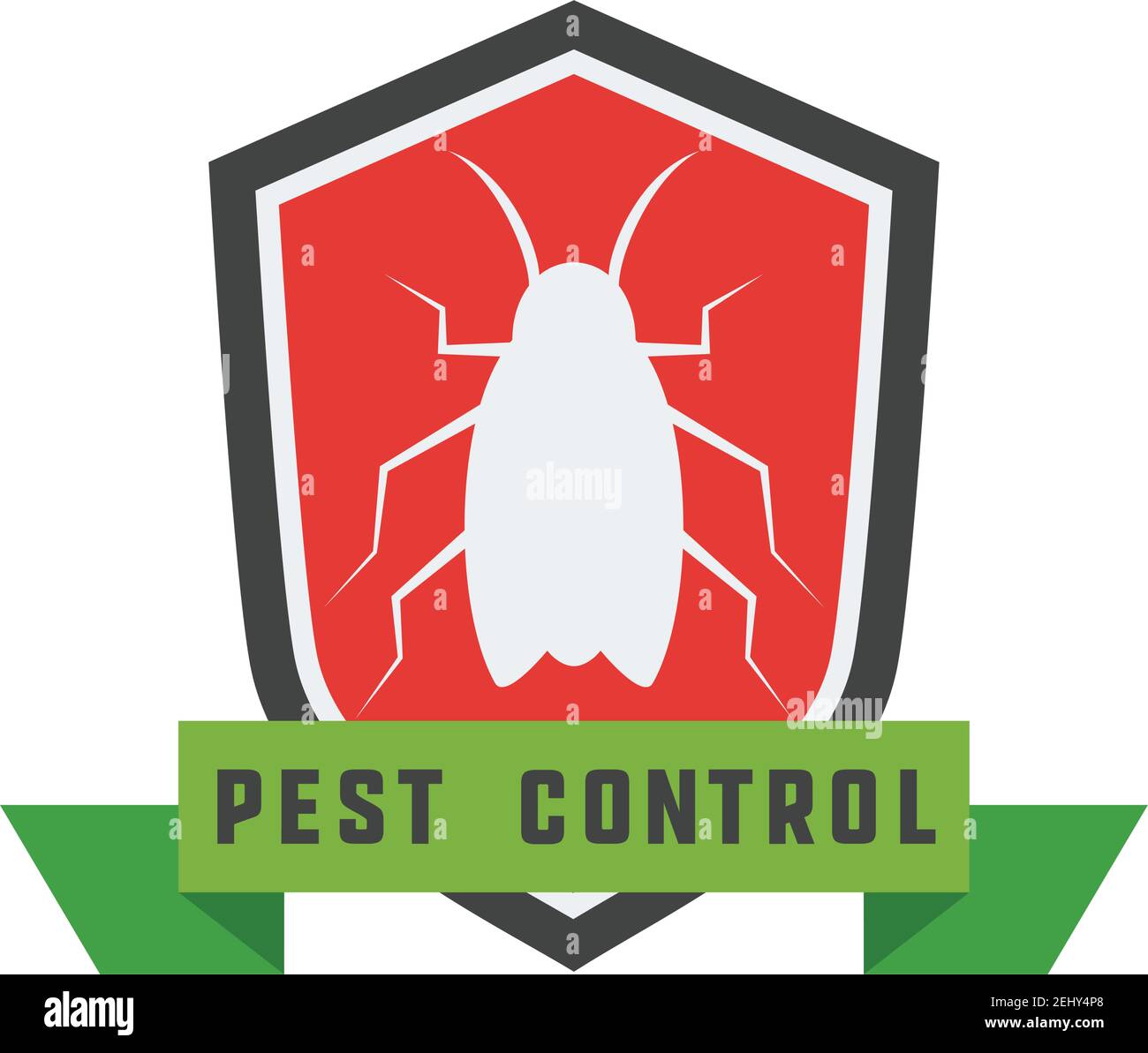 logo de lutte antiparasitaire pour les entreprises de fumigation. illustration vectorielle Illustration de Vecteur