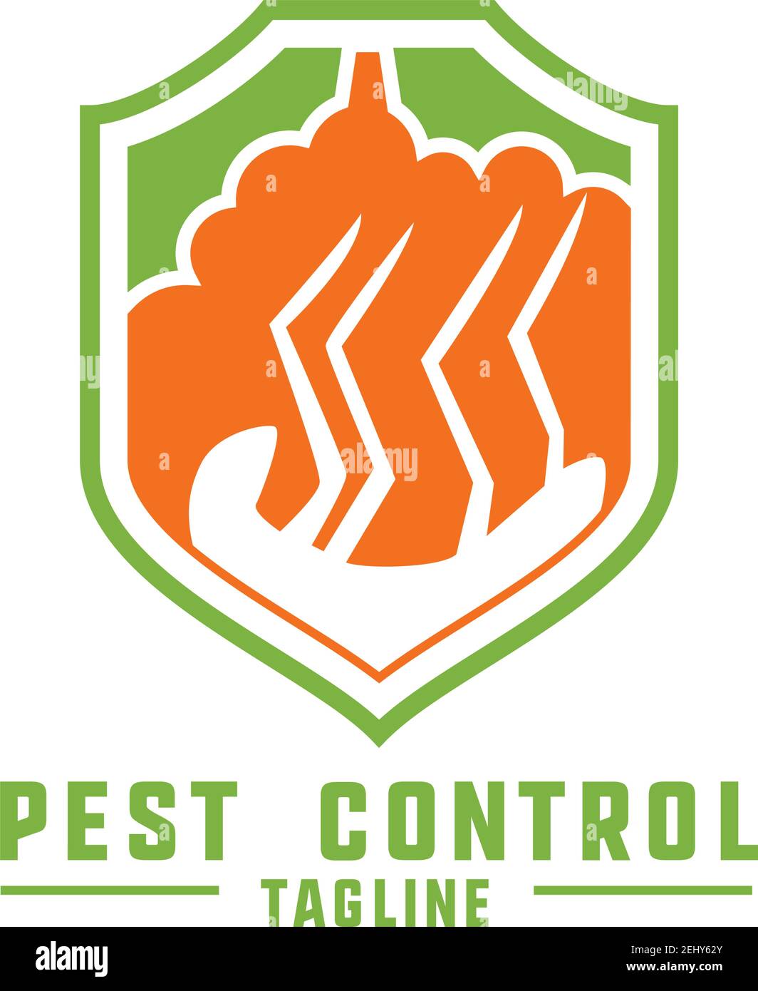 logo de lutte antiparasitaire pour les entreprises de fumigation. illustration vectorielle Illustration de Vecteur