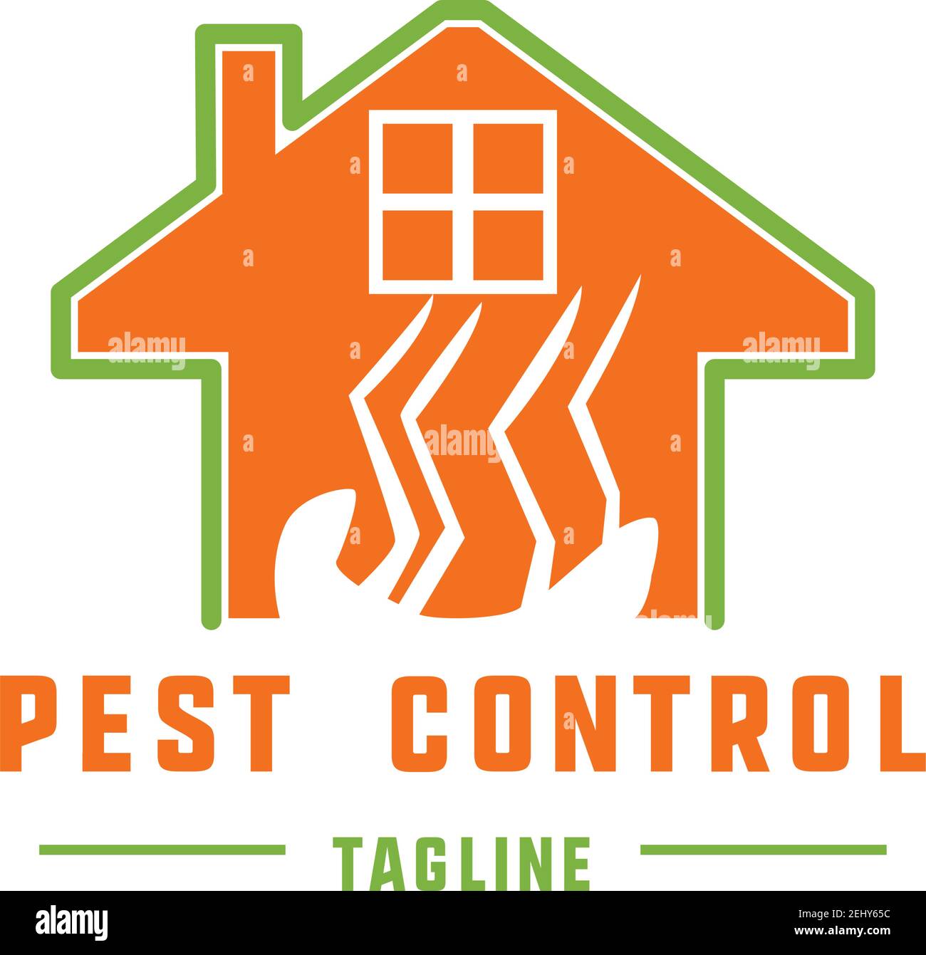 logo de lutte antiparasitaire pour les entreprises de fumigation. illustration vectorielle Illustration de Vecteur