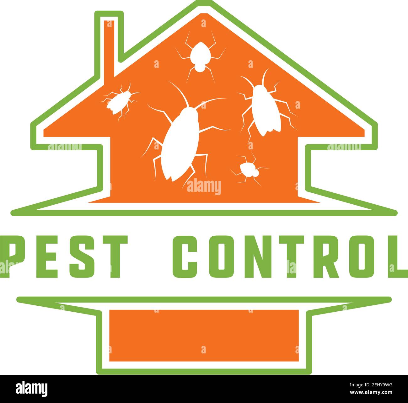 logo de lutte antiparasitaire pour les entreprises de fumigation. illustration vectorielle Illustration de Vecteur
