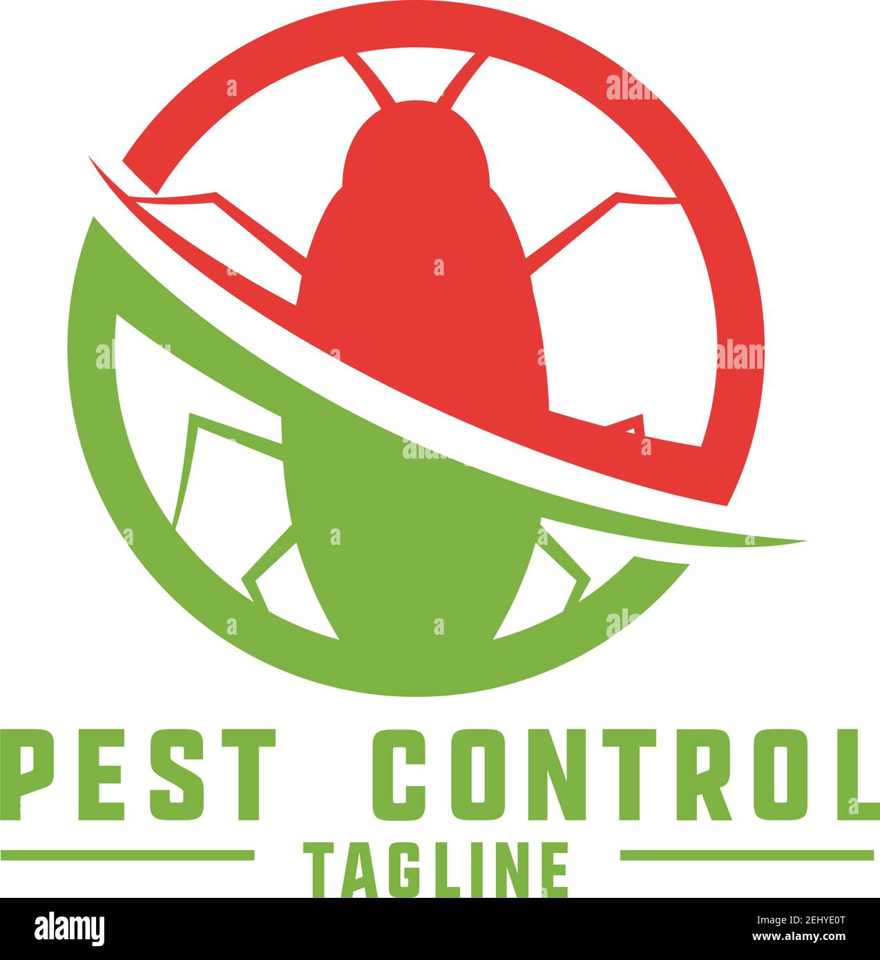 logo de lutte antiparasitaire pour les entreprises de fumigation. illustration vectorielle Illustration de Vecteur