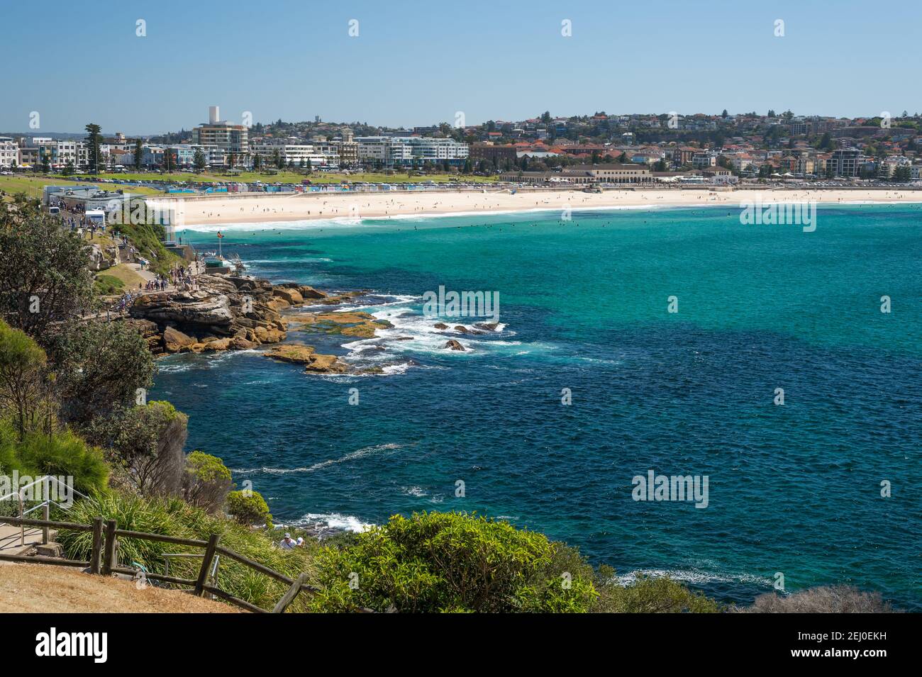 Bondi Beach, Sydney, Nouvelle-Galles du Sud, Australie. Banque D'Images