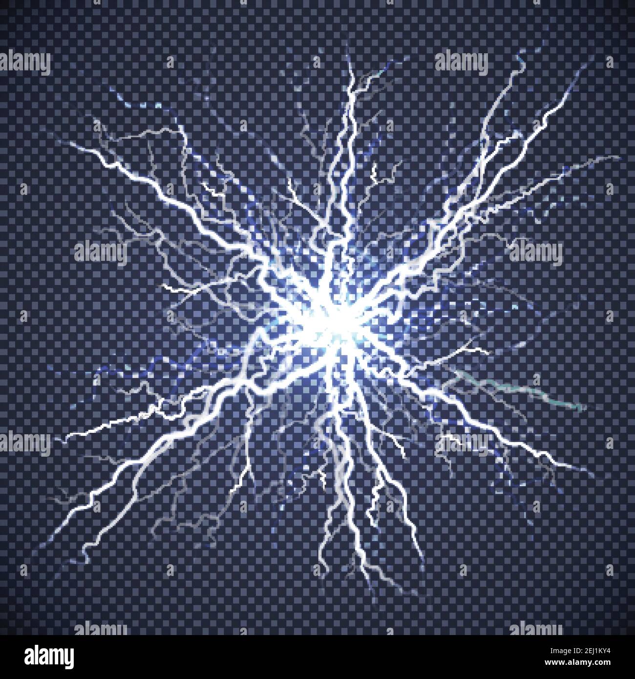 Eclairage électrique lumière intense lumière Starburst atmosphère phénomène  sur sombre transparent arrière-plan décoratif illustration vectorielle  réaliste de l'image Image Vectorielle Stock - Alamy