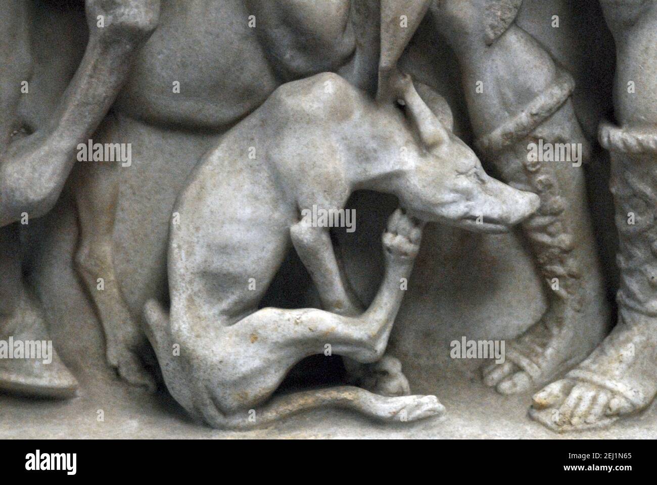 Musée du Vatican : soulagement de la basse Banque D'Images