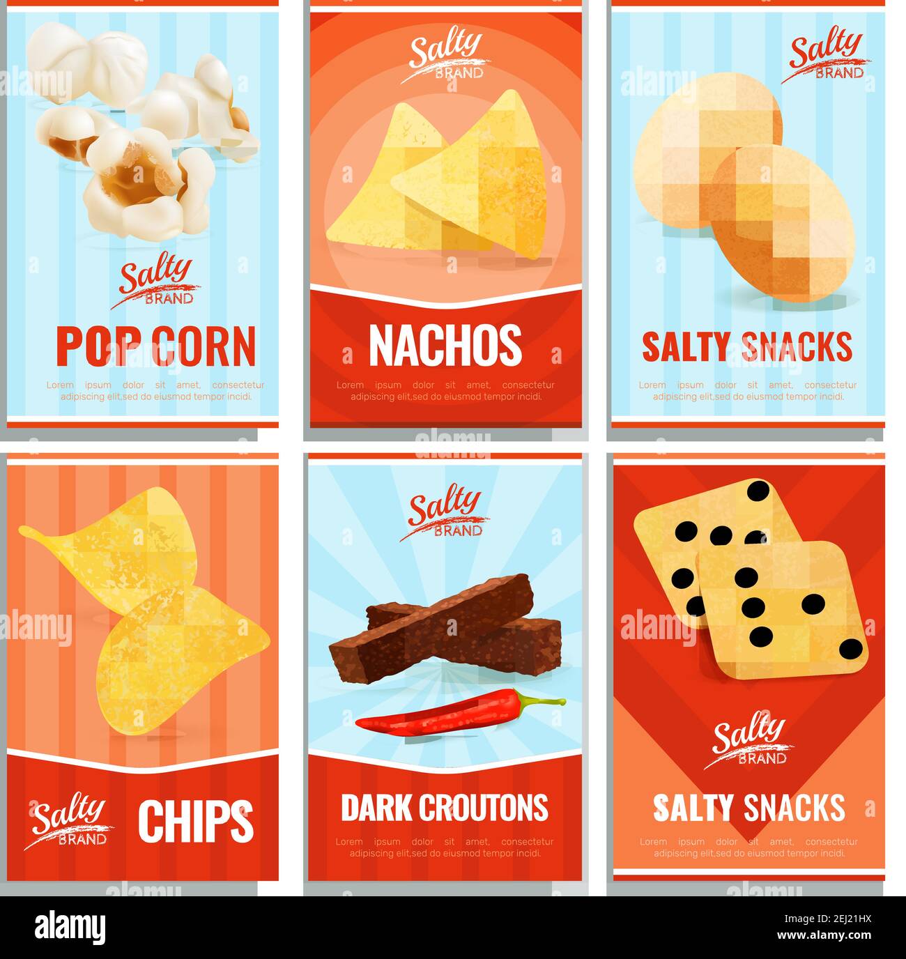 Petite collation Banque d'images vectorielles - Alamy