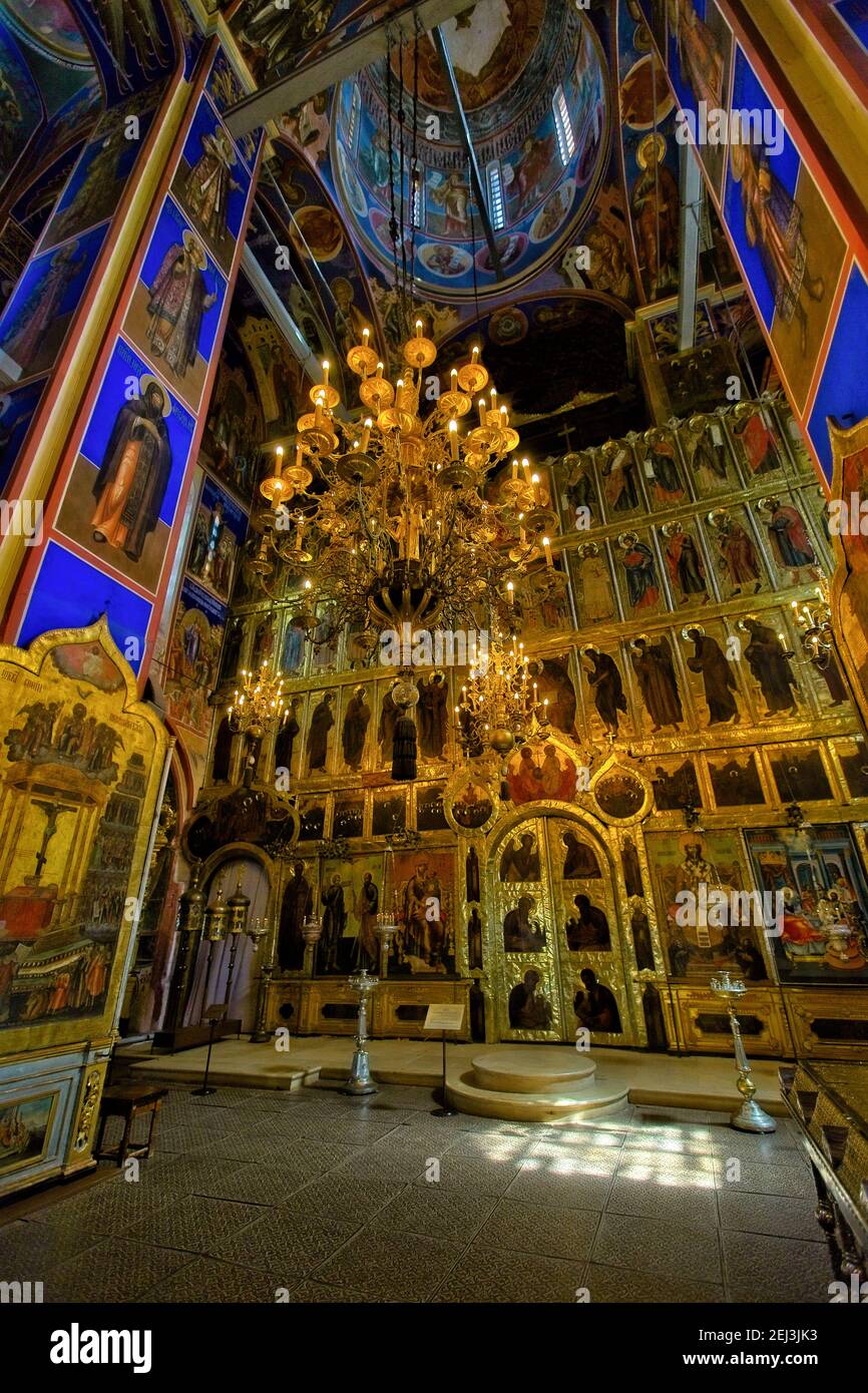 Intérieur de l'église. Kremlin de Suzdal. Russie Banque D'Images