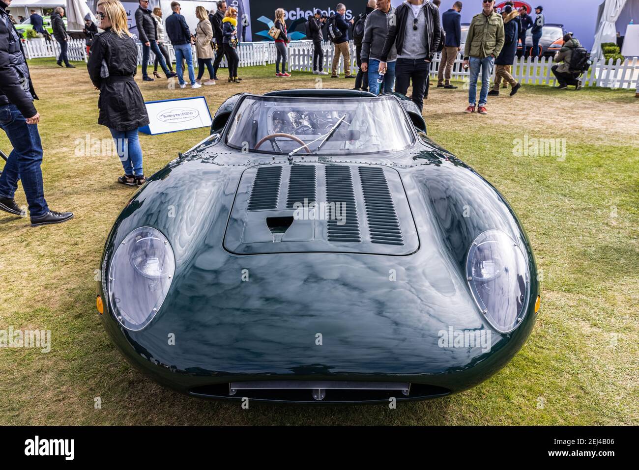 Construire la légende - prototype Jaguar XJ13 le Mans activé Spectacle au Concours d’élégance tenu au Palais de Blenheim sur Le 26 septembre 2020 Banque D'Images