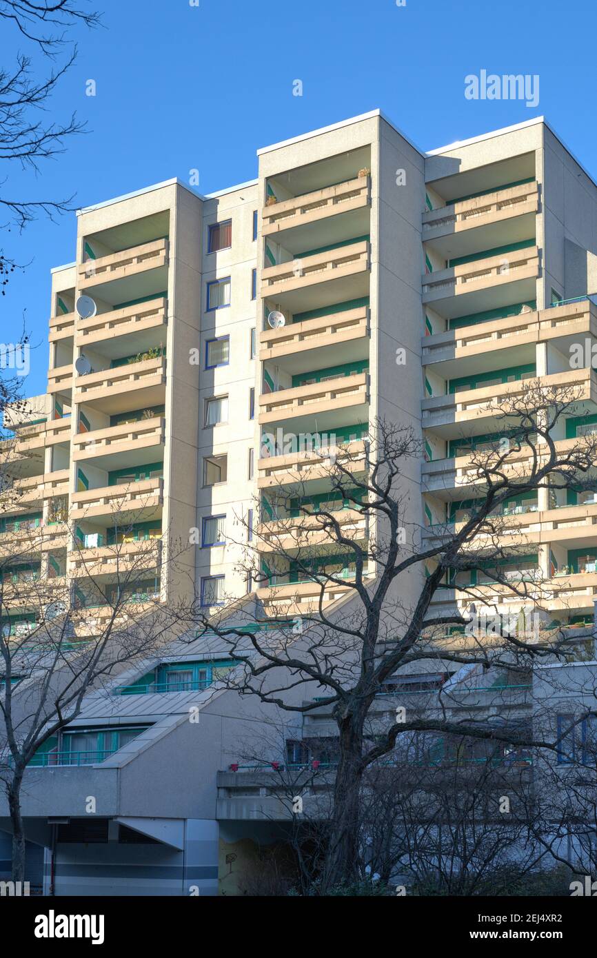 Immobilier à Berlin-Schöneberg Schöneberger Terrassen Banque D'Images