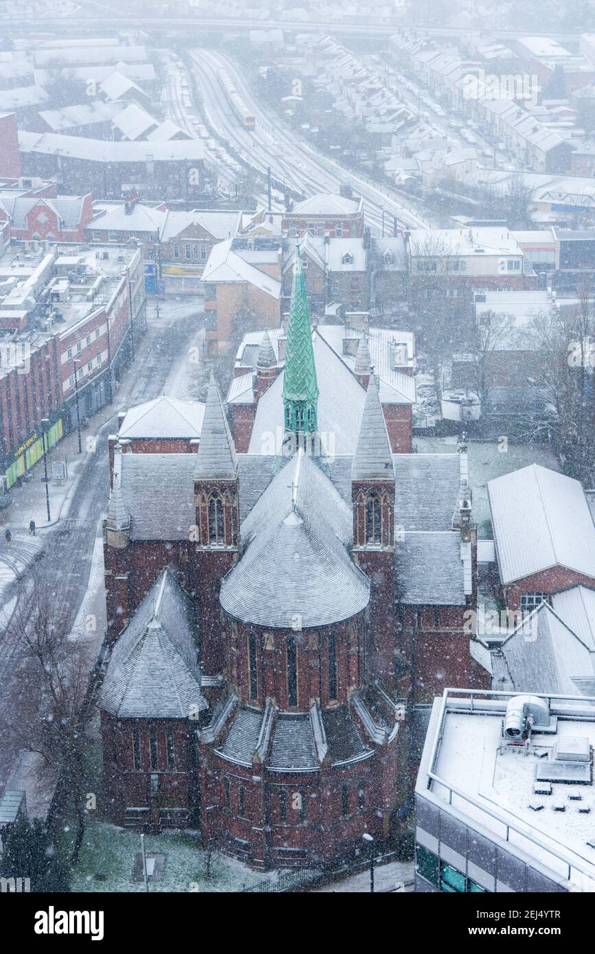 Croydon blanc Banque D'Images