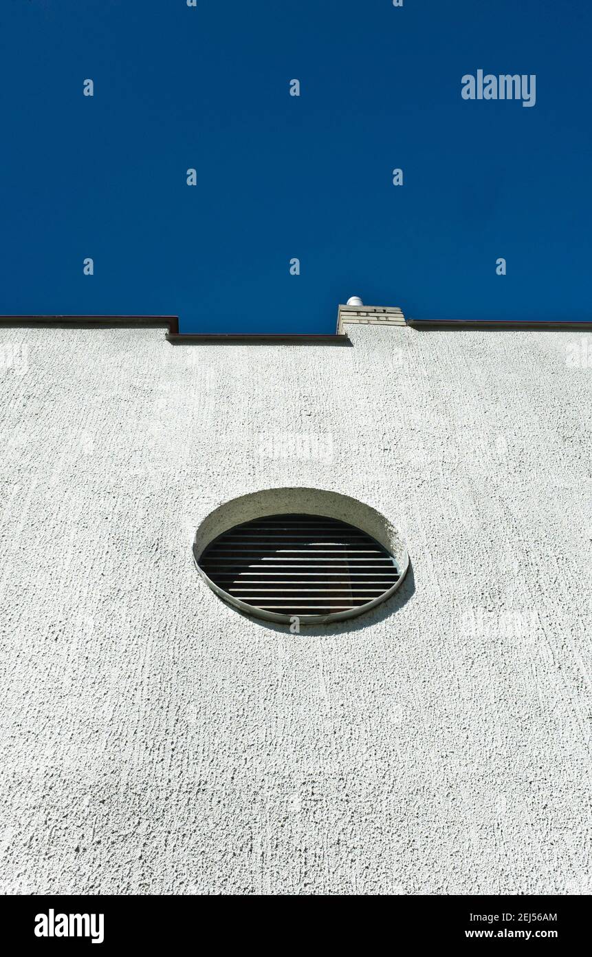 concept de minimalisme géométrique architectural Banque D'Images