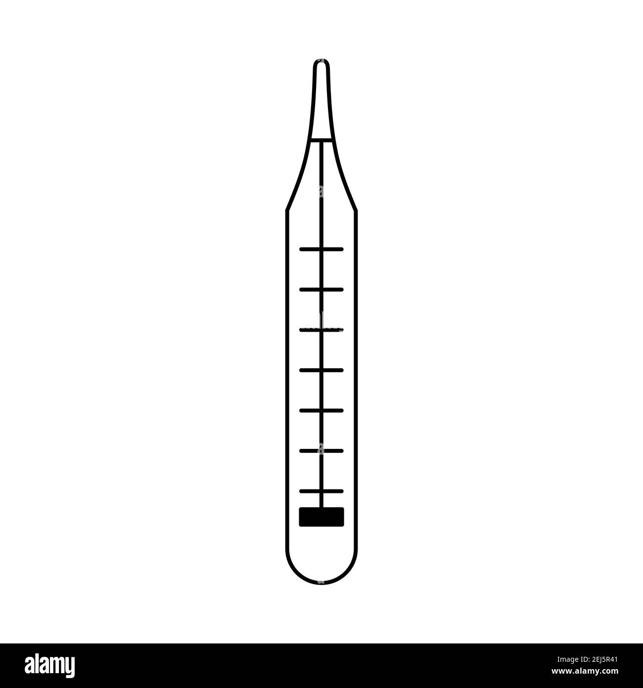 Thermomètre médical icône simple. Illustration vectorielle. EPS10 Illustration de Vecteur Thermomètre médical icône simple. Illustration vectorielle. EPS10 Illustration de Vecteur