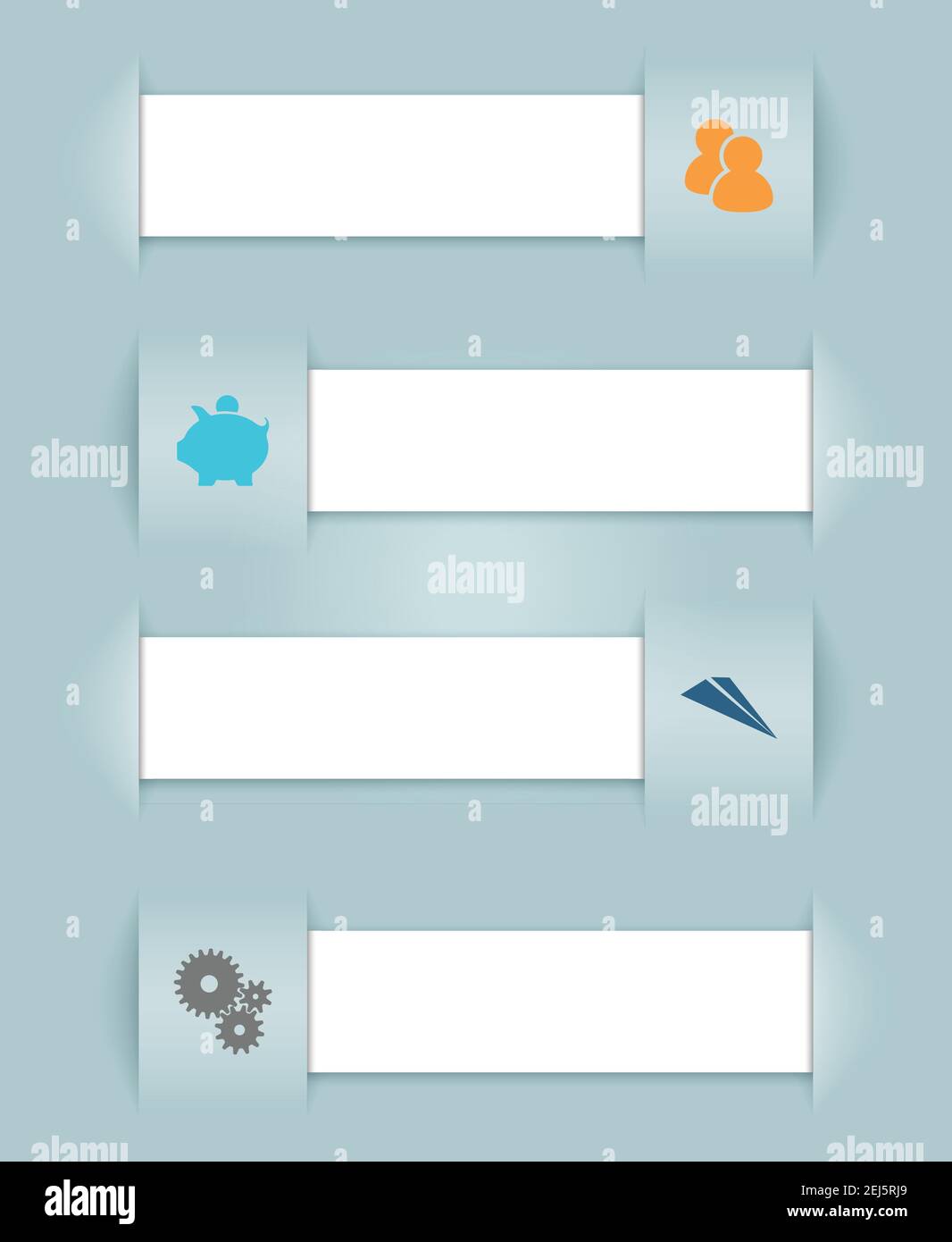 Icônes graphiques des rubans vectoriels Illustration de Vecteur