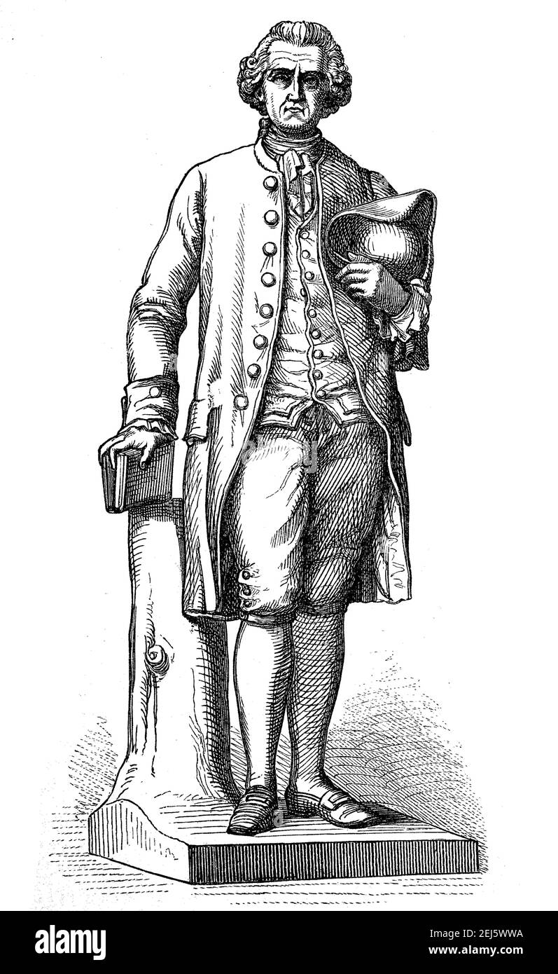 Christian Fuerchtegott Gellert, 4 juillet 1715 - 13 décembre 1769, était un poète allemand et philosophe moral des Lumières, et a été considéré comme l'écrivain allemand le plus lu au cours de sa vie, avec Christian Felix Weisse, statue à Leipzig, Allemagne / Christian Fuerchtegott Gellert, 4. Juillet 1715 - 13. Dezember 1769, war ein deutscher Dichter und Moralphilosophoph der Aufklaerung und galt zu Lebzeiten neben Christian Felix Weisse als meistgelesener deutscher Schiftsteller, Standbild in Leipzig, Deutschland, Historisch, historique, Deutschland reproduction numérique améliorée d'un original de Banque D'Images Christian Fuerchtegott Gellert, 4 juillet 1715 - 13 décembre 1769, était un poète allemand et philosophe moral des Lumières, et a été considéré comme l'écrivain allemand le plus lu au cours de sa vie, avec Christian Felix Weisse, statue à Leipzig, Allemagne / Christian Fuerchtegott Gellert, 4. Juillet 1715 - 13. Dezember 1769, war ein deutscher Dichter und Moralphilosophoph der Aufklaerung und galt zu Lebzeiten neben Christian Felix Weisse als meistgelesener deutscher Schiftsteller, Standbild in Leipzig, Deutschland, Historisch, historique, Deutschland reproduction numérique améliorée d'un original de Banque D'Images