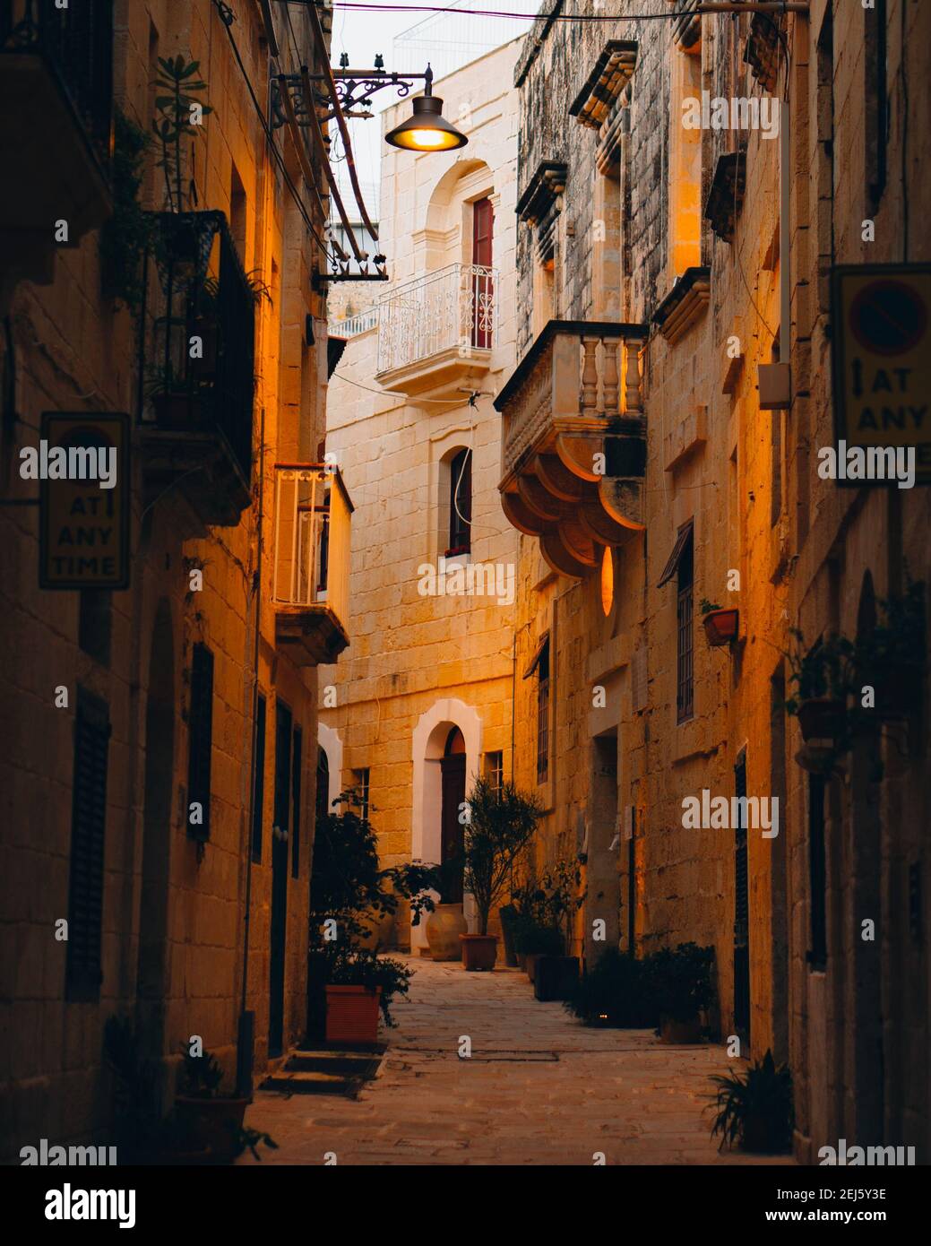 Birgu Malte Banque D'Images