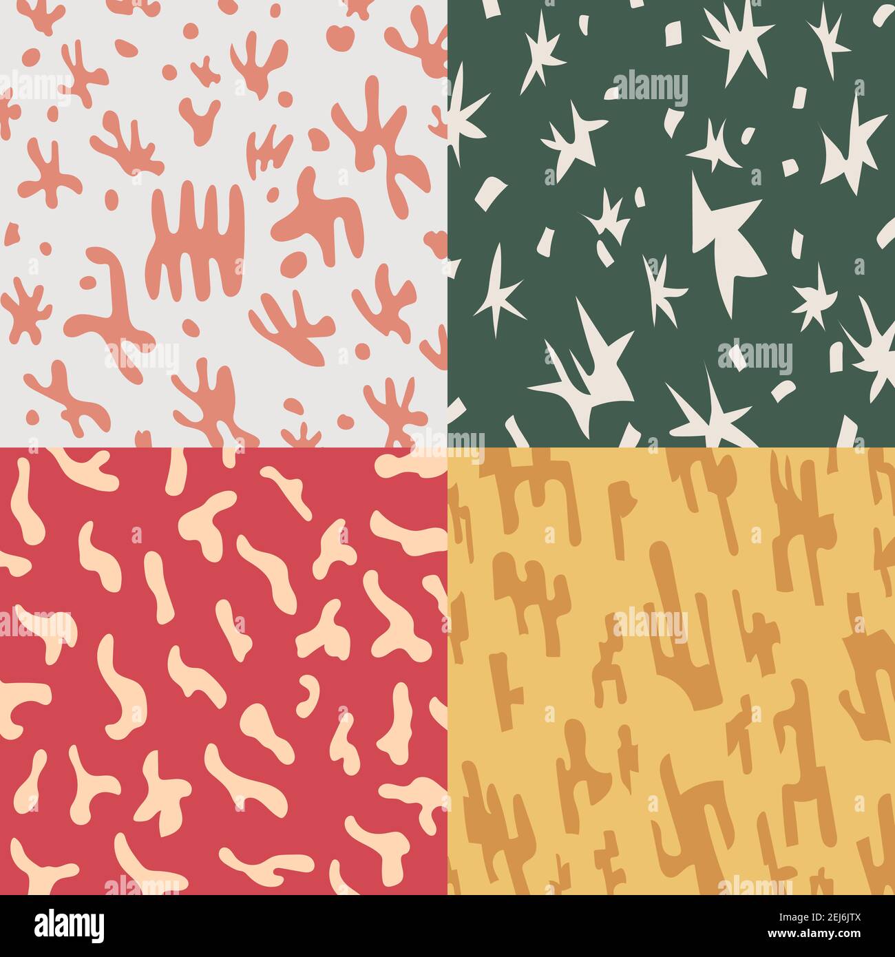 Style abstrait de dessin à la main motif carte graphique. Motif de couverture de fond de forme libre. Vecteur d'illustration Illustration de Vecteur